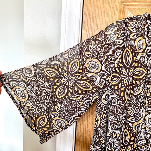 Cropped Kimono Top - Picture 2 of 5